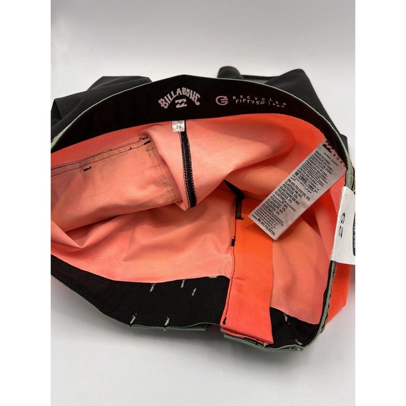 Men's/Boys Billabong Size 29 Fifty 50 Pro‎ Panel Board Short Wave Washed Swim - Picture 9 of 10